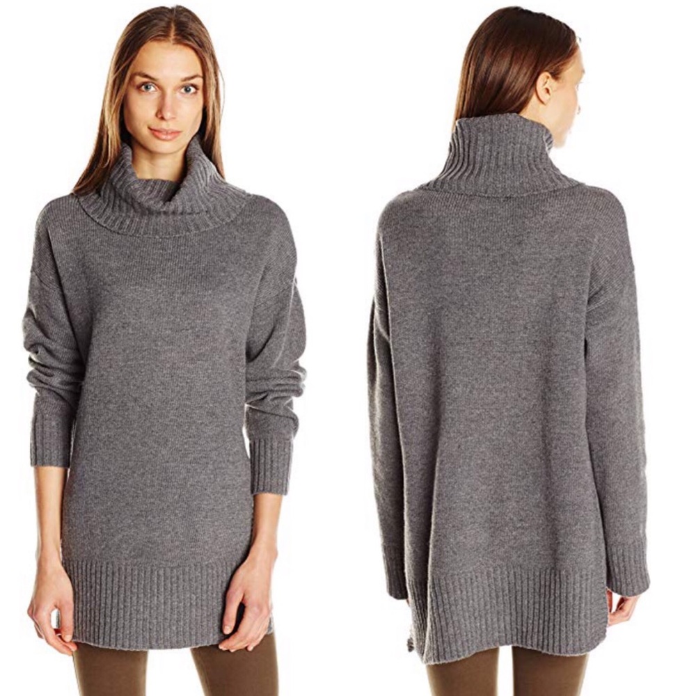 💖NWOT Moon River turtleneck sweater tunic, Oversized, Sz small